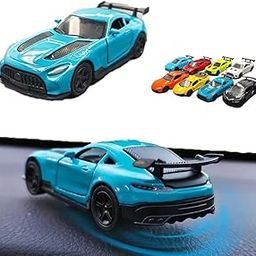 Brijvila Mini Car Model Drifting Car Toy for Car Dashboard with Self Adhesive Base Alloy Car Dashboard Decor Car Charm Desk Room Decor Birthday Gift-25