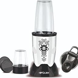 NIPOLIAN Smoothie Maker and Juicer Mixer Grinder | 500 Watts | 2 Jars | High-Speed Motor | Multipurpose Kitchen Appliance – Silver | ₹100 Worth Free Spare Parts Included-11