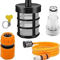 Pressure Washer 1/2'' Quick Connectors & Filters Set of 3Pcs High Pressure Quick Connectors Water Filter Connectors Universal Pressure Washer Connector Filters-image-27