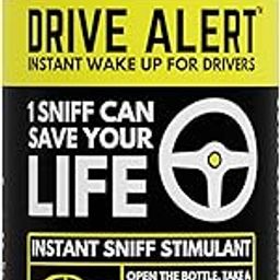 Drive Alert – for Drowsy Drivers | Instant Wake-Up Stimulant | Stay Awake & Focused While Driving | Anti-Drowsy Nasal Inhaler | 5-Month Supply-image-76