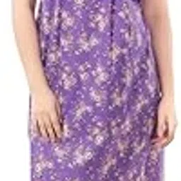 soulemo Women Cotton Floor Length Nighty 1648-picture-41