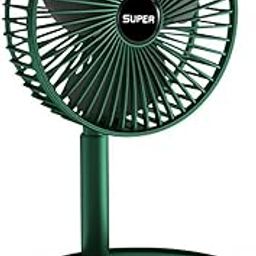 NIYANETAIL Foldable USB Rechargeable Desk Table Fan: Portable, Compact, and Adjustable for Travel, Home, Office, and More - 3 Speeds, White-picture-24