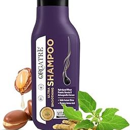 ORGATRE Ultra Smoothing Shampoo - 250ml | Argan Oil, Plant Protein & Ashwagandha | Frizz-Free, Silky Hair | Nourishing Shampoo for Men & Women-image-68