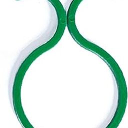 ATORSE® 100Pcs Plant Twist Clip Ties Reusable Green Garden Clips for Securing Plants Small-picture-30