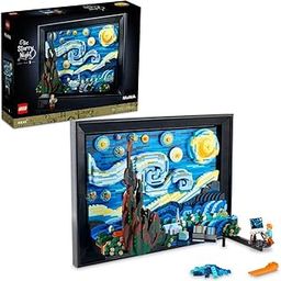LEGO Ideas Vincent Van Gogh – The Starry Night 21333 Building Kit; 3D Art Build-and-Display Model for Adults-15