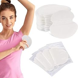 ACHKO Underarm Sweat Pads, 60Pcs Disposable Underarm Shields Pads for Clothing Sweating Comfortable Unflavored Non Sweat Armpit Protection, Comfortable Unflavored, Non Visible-image-95