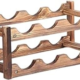 Enakshi (LABEL) Creations Modern Bottle Rack Freestanding Display Shelf Stand For Basement 2 Tier|Home & Garden|Kitchen Dining & Bar|Bar Tools & Accessories|Wine Racks & Bottle Holders-32