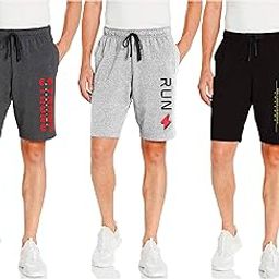 Plus Sizes Men's Cotton Knee length Shorts (M,L,XL,XXL,3XL,4XL,5XL shorts) | Casual and Night Wear Mens Shorts (Pack of 3)-image-86