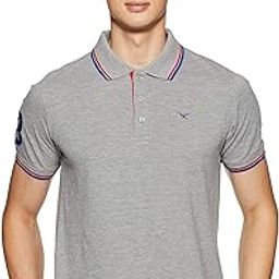 Cotton Rich Regular Fit Solid Best Half Sleeves Casual Classic Plain Collar Polo T-Shirt for Men (Available in Plus Size)-picture-4