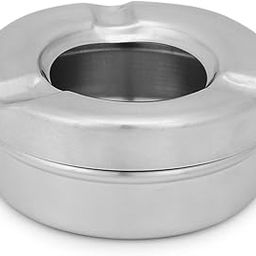 Diamond Steel Stainless Steel Lid Cigarette Ash Holder Tray for Home, Office and Bar| Ashtray for Cigarette| Smoking for Car, Home, Office and Bar Pack of (6)-picture-26