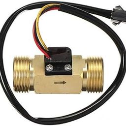 G3/4 Thread Water Flow Sensor Switch Control Meter Flowmeter 1-30L/min SEN-HZ43WB-12
