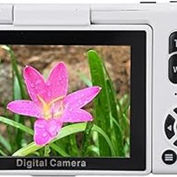 ASHATA 4K Digital Camera for Photography, 64MP Vlogging Camera for YouTube with 180° Flip Screen, 16X Digital Zoom Compact Retro Camera, Multiple Beauty Filters Anti Shake Auto Focus-10