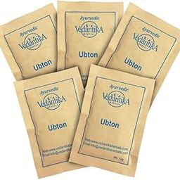 Vedantika Herbals Ayurvedic Ubton Skin Polisher,Natural Body scrub free from chemicals, Travel friendly Sachets,50g-26
