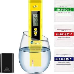 OCEAN STAR Digital pH Meter for Multi-Purpose Usage, with Automatic Temperature Compensation (ATC), Ideal for Water, Pool, Hydroponics, Drinking, Laboratory, Aquaculture-31