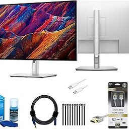 Dell U2723QE UltraSharp 27-Inch 4K USB-C Hub Monitor Bundle with HDMI Cable, USB-C Charging Cable, Screen Cleaner, Adapter Cable, and Hook-and-Loop Fastening Cable Ties (6 Items)-picture-25