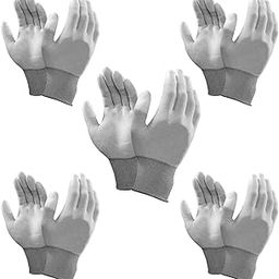 DISHIVA ESD Gloves Pack of 5 Pairs | Anti-Static Protection for Electronics Assembly | Comfortable, Durable, and Reliable (Large)-image-61