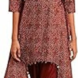 Women Rosewood Fusion Layered Midi Jumpsuit-image-60