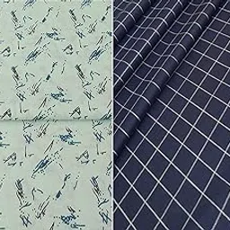 pri & su cottlinns Pri & Su CottLinn Combo fo Cotton Floral Shirt 600090 & Trouser 900126-picture-5