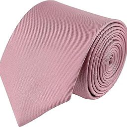 Kavove The Essentials Self Striped Pink Necktie For Men-image-87