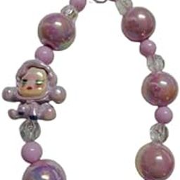 LADILA Cute Phone Strap Charm with Crystal Beads and Pearl Design | Phone Charms | stylish Phone Wrist Strap, Hands-Free Keychain for mobile cover,Bracelet Grip Strap for Women Girls-picture-8
