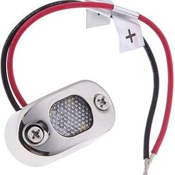 JAZZY PEARLS Stainless Steel Mini LED Deck & Step Light with Wire for Outdoor Home Garden-image-7