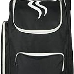SLUGGER Cricket Kit Bag – Full-Size Duffle Backpack | Dedicated Bat Pocket, Ample Storage, Adjustable Straps, and Durable Construction (Black)-image-56