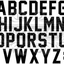 Stickercraft Vinyl A-Z Alphabet Letters Gloss Wall Glass Sticker, 3 Inches, Black-image-15