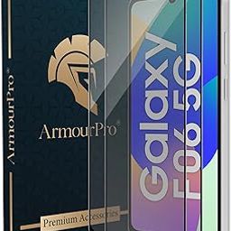 ArmourPro Military Grade Matte Anti-Glare Tempered Glass Screen Guard for Samsung Galaxy M06 5G, Galaxy A06 and F06 (6.7 Inch) With Installation Kit | Edge to Edge Coverage | Black (Pack of 2)-10