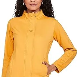 qube by fort collins Women's Fleece Hooded Neck Sweatshirt-picture-34