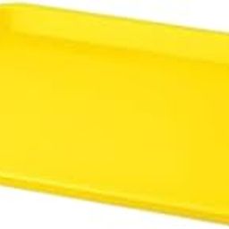 Dental Tool Flat Small Instrument Tray Yellow (Pack Of 1)-26