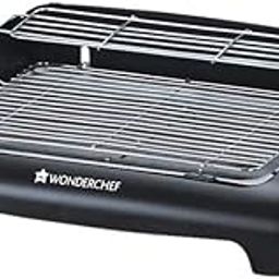 Wonderchef Smoky Grill Non-Stick Electric Barbeque(BBQ) with Adjustable Stand| Wide Grill Tray, Grills Veggies, Paneer, Chicken, Kebabs, Fish |Smoke Free Griller, Frying, Tandoori Maker for Indoor, Outdoor, Camping, Parties| Portable, Sleek & Compact, Lightweight Appliance| 1650 Watt| 1 Year Warranty-16