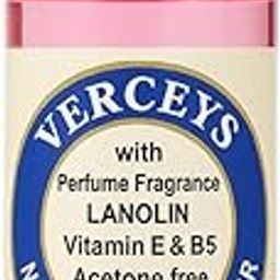 Acetone-Free Nail Polish Remover with Lanolin, Vitamins E & B5 | Gentle & Nourishing Formula | Perfume Fragrance (30 ml)-image-86