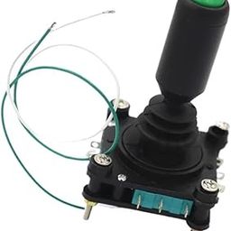 22mm SCV4-YQ-05R2G / SCV4-YQ-04R2G Cross Switch 4 Direction Main Switch Button 360 Degree Momentary Monolever Switch 1Pcs(1.SCV4-YQ-04R2G)-22
