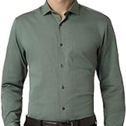 peter england Men's Cotton Slim Fit Shirt-picture-12