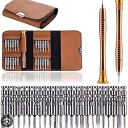 FAMOUS QUALITY Professional Heavy Toolkit Incl Pentalobe Torx Phillips Screwdrivers For Smartphone Ipad Ipod Laptop Tablet Mp3-Player Macbook (Multi Color), 1 pc-image-89