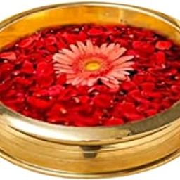 Best Baking Utensils Traditional Decoration Brass Bowl uruli|Home Decor Solid Urli Decorative Bowl(Gold, Diameter - 3.5 INCH)-image-28