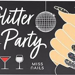 Missnails Miss Nails Glitter Party Gel Nail Polish Set - Pack of 3 | Long-Lasting, Chip-Resistant Gel Finish | Gold, Silver, and Crush Glitter for Party-Ready Nails, 18 ml-image-61