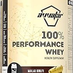 avvatar PERFORMANCE WHEY PROTEIN | 1Kg | Malai Kulfi Flavour I 27.5g Protein | 29 Servings-image-3
