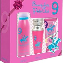 Beverly Hills Polo Club Gift Set No.9 for Women's Eau De Parfum 50ml + Deodorant 150ml + Shower Cream 150ml-image-39