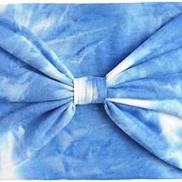 Women Wide Headband Tie Dye Head Scarf Sweat Absorbent Soft Stretchy Bandana Style G | Clothing, Shoes & Accessories | Womens Accessories | Hair Accessories-image-5