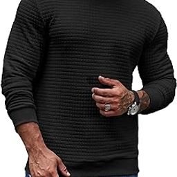 Men Fleece Solid Round Neck Sweatshirt | Full Sleeves | Casual Sweatshirt-image-22