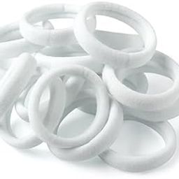 GIRLLYZ ATTIRE Hair Rubber Bands Bright & Dark Random Color Elastic Cotton Stretch Hair Ties Ponytail Holders-15