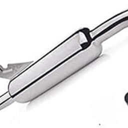 NEW RIDER Bike 114M Silencer Exhaust Empty Angular Chrome Bullet Free flow Exhaust With Zed Clamp & Bush for Royal Enfield Bullet Electra 350-8