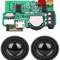 Generic Sp Combo Of Wireless Hi-Fi Boombox Circuit Module With Double 2 Inch 4 Ohm 3W Power Audio Woofer Speaker - Black-19