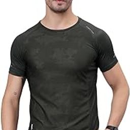 Mens Slim Fit Performance Wear T-Shirt/Ideal for Workouts, Sports and Running-picture-43
