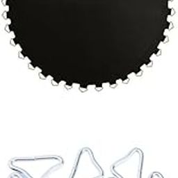 The Style Sutra Trampoline Mat 12ft Round Frame Bounce Bed Pad & V Ring Hook 8ft-84 Buckles|Sporting Goods | Fitness Running & Yoga | Fitness Equipment & Gear | Trampolines-image-42
