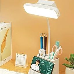 SaleOn Rechargeable Desk & Wall Lamp | 3 Light Modes | Adjustable Brightness | Flexible Gooseneck | Pen & Mobile Holder | Detachable Head | USB Charging | Eye Protection | 6-Month Warranty-19