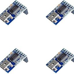 (4 pc) FlyRobo TTL FTDI Transmitter USB for 3.3V/5V Dual power FT232RL MWC Programmer-9