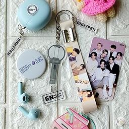 ENHYPEN Enginebong Light Stick Lightstick Inspired Acrylic Keychain With Members Photo Printed Lanyard|Free Badge|EN-&ENGENE Keyring|Kpop BoyBand|Key chain Mobile Charm|Enhypen Kpop Key chain-image-96