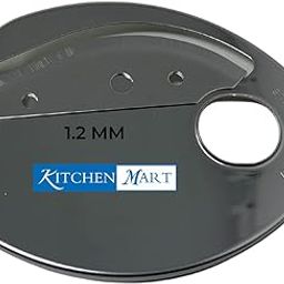 Kitchen Mart Replacement 1.2mm Fine Slicing Blade Attachment compatible with Preethi Zodiac Mixer Grinder's MasterChef Plus jar (Black)-image-34
